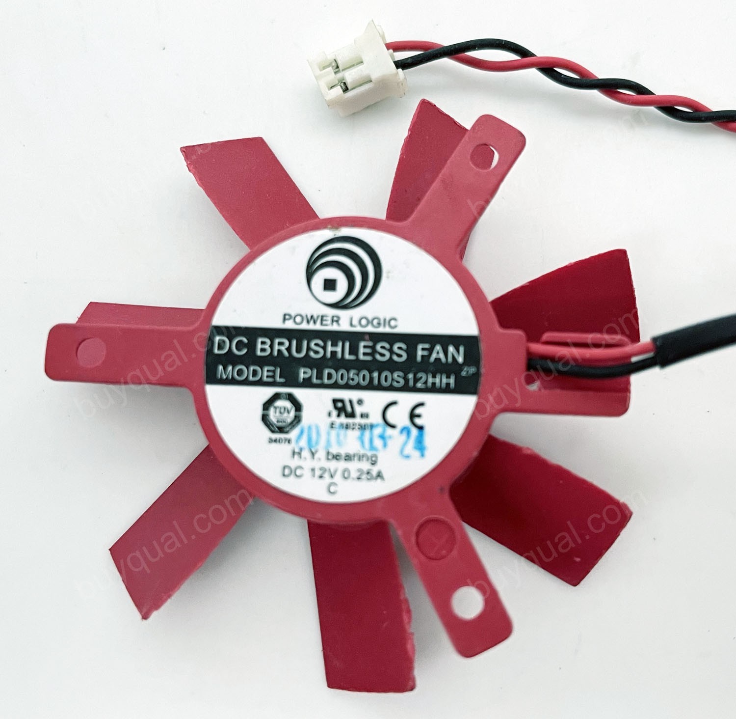 HP PLD05010S12HH 12V 0.25A 2wires cooling fan