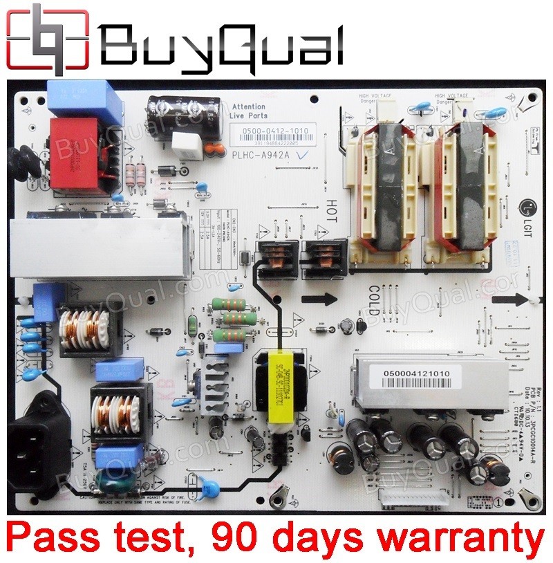 LG PLHC-A942A 0500-0412-1010 3PCGC10014A-R Power board - Sub