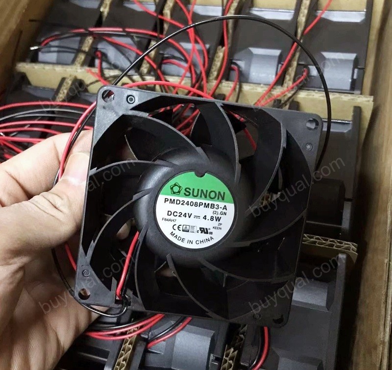 Sunon PMD2408PMB3-A 24V 4.8W 2wires Cooling Fan 
