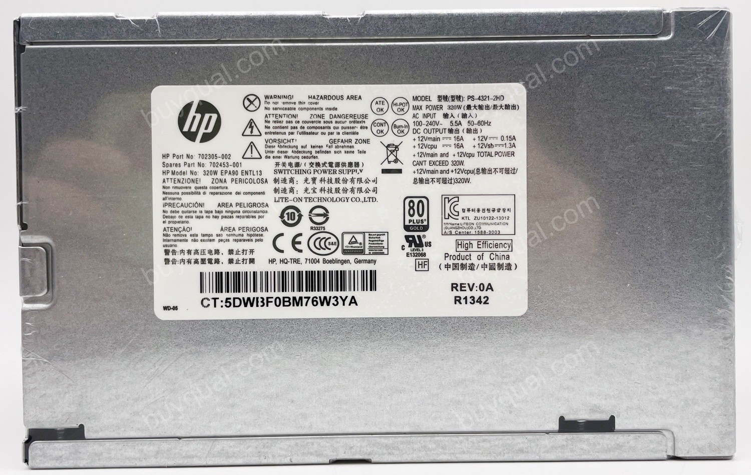 HP 702305-002 702453-001 PS-4321-2HD IPC Server Power Supply