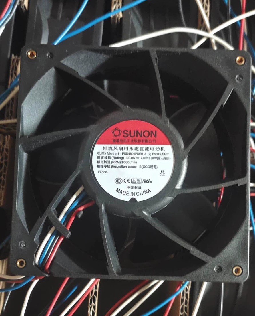 SUNON PSD4809PMB1-A 48V 15.36W 4wires cooling fan