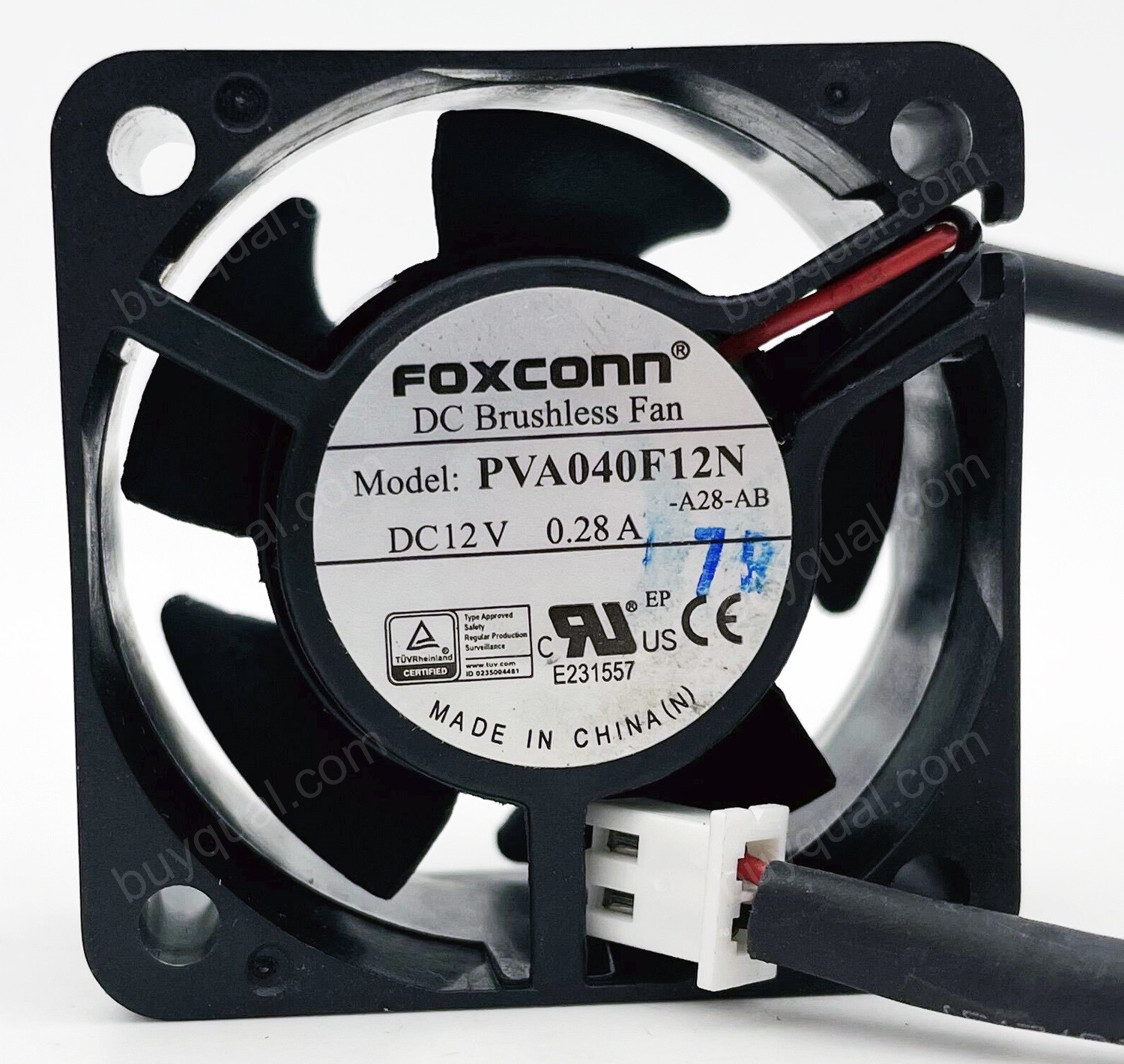 FOXCONN PVA040F12N 12V 0.28A 2wires 4wires Cooling Fan 