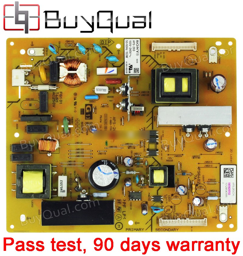 Sony 1-883-775-11 1-883-775-21 APS-283 1-474-297-12 1-474-297-22 147429712 147429722 Power Supply