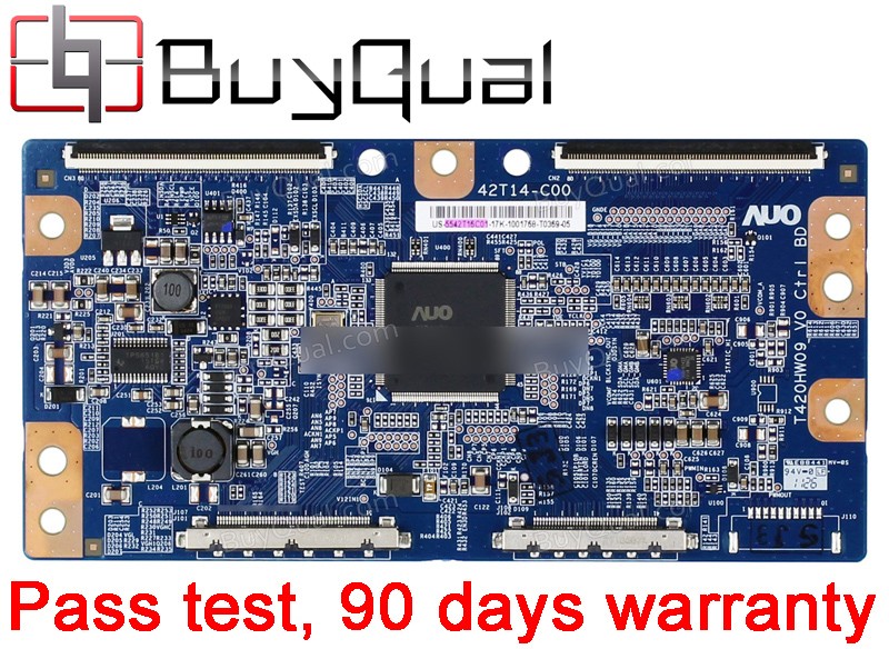 Vizio 42T14-C00, T420HW09_V0 55.42T16.C01 T-Con Board for M3D420SR