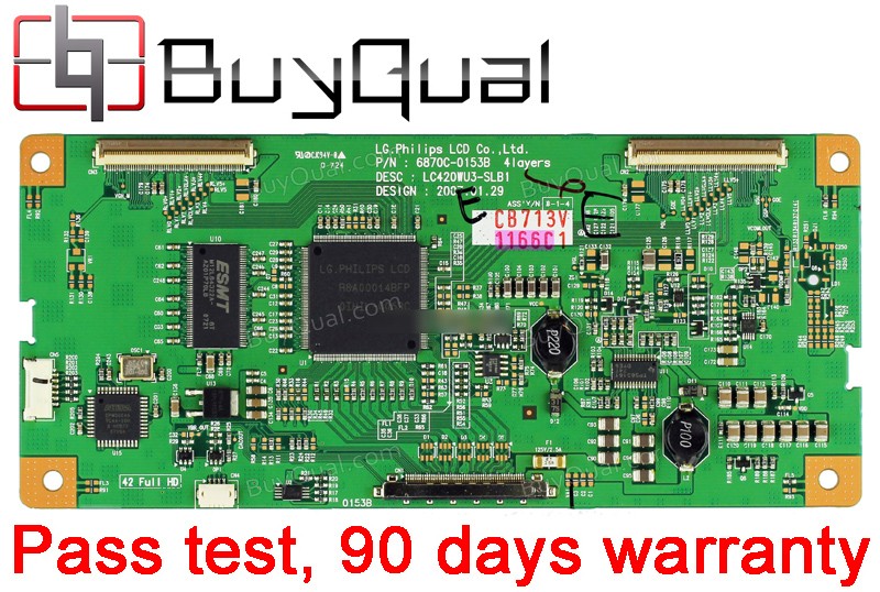 LG 6870C-0153B Philips 6871L-1166C T-Con Board