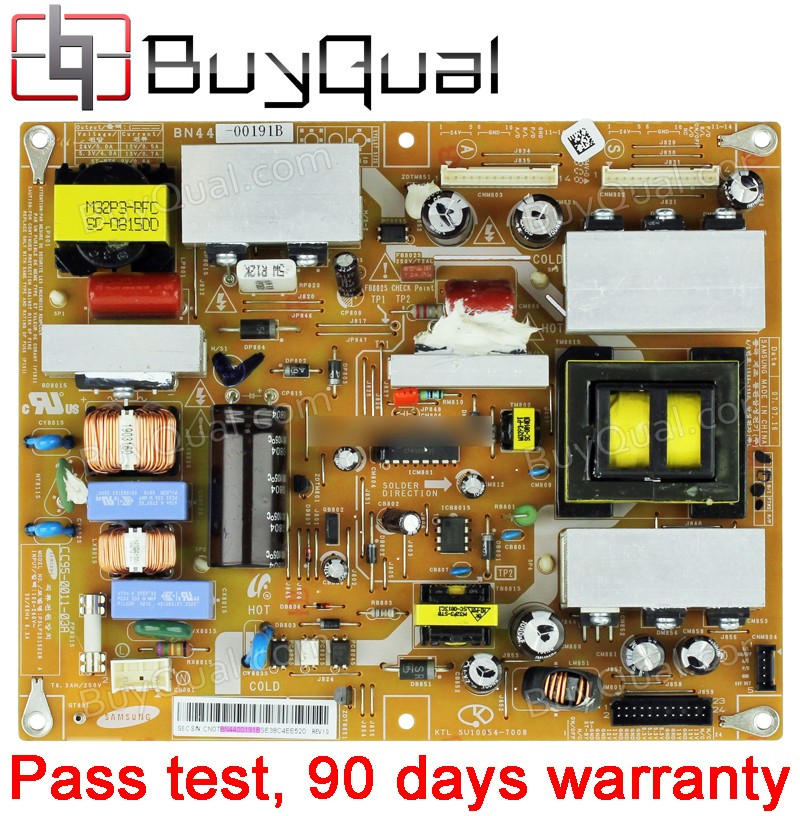 Samsung BN44-00191A BN44-00191B BN44-00192A BN44-00192B BN44-00155A BN44-00156A Power Supply