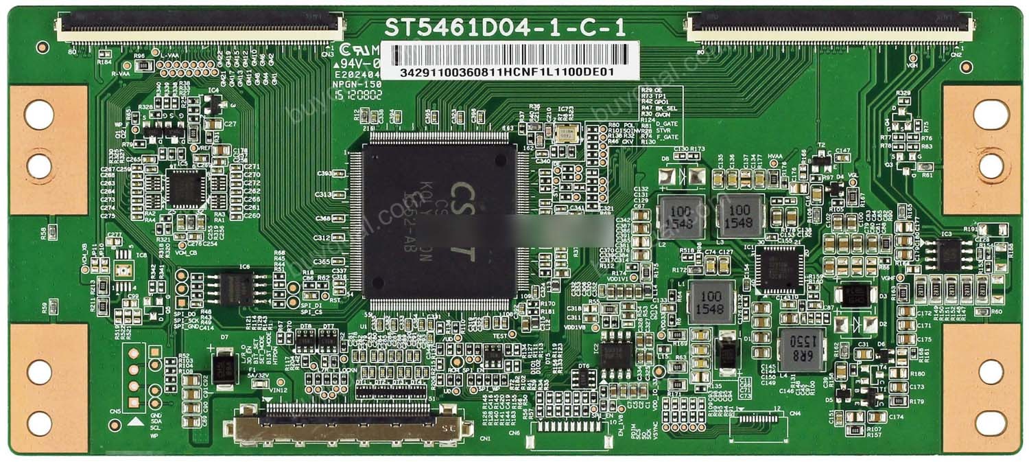 TCL Toshiba ST5461D04-1-C-1 342911003608 4T-TCN550-CS15 T-Con Board for ...