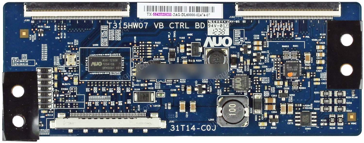 Vizio 31T14-C0J T315HW07 55.42T23.C11 T-Con Board for E420I-A1