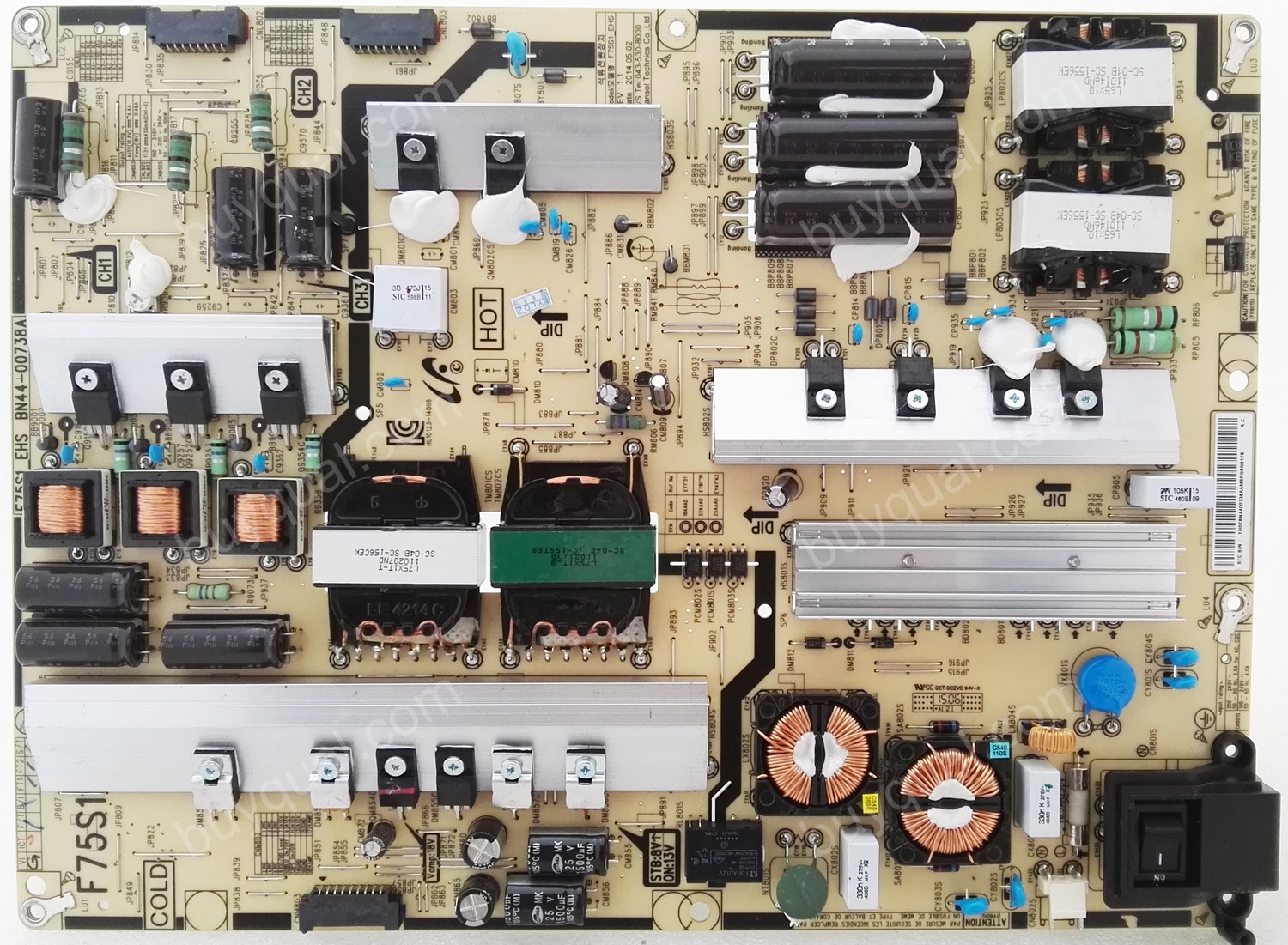 Samsung BN44-00738A F75S1_EHS BN4400738A Power Supply for LH75DMDPLGA/ZA LH75DMDPLGC/CI