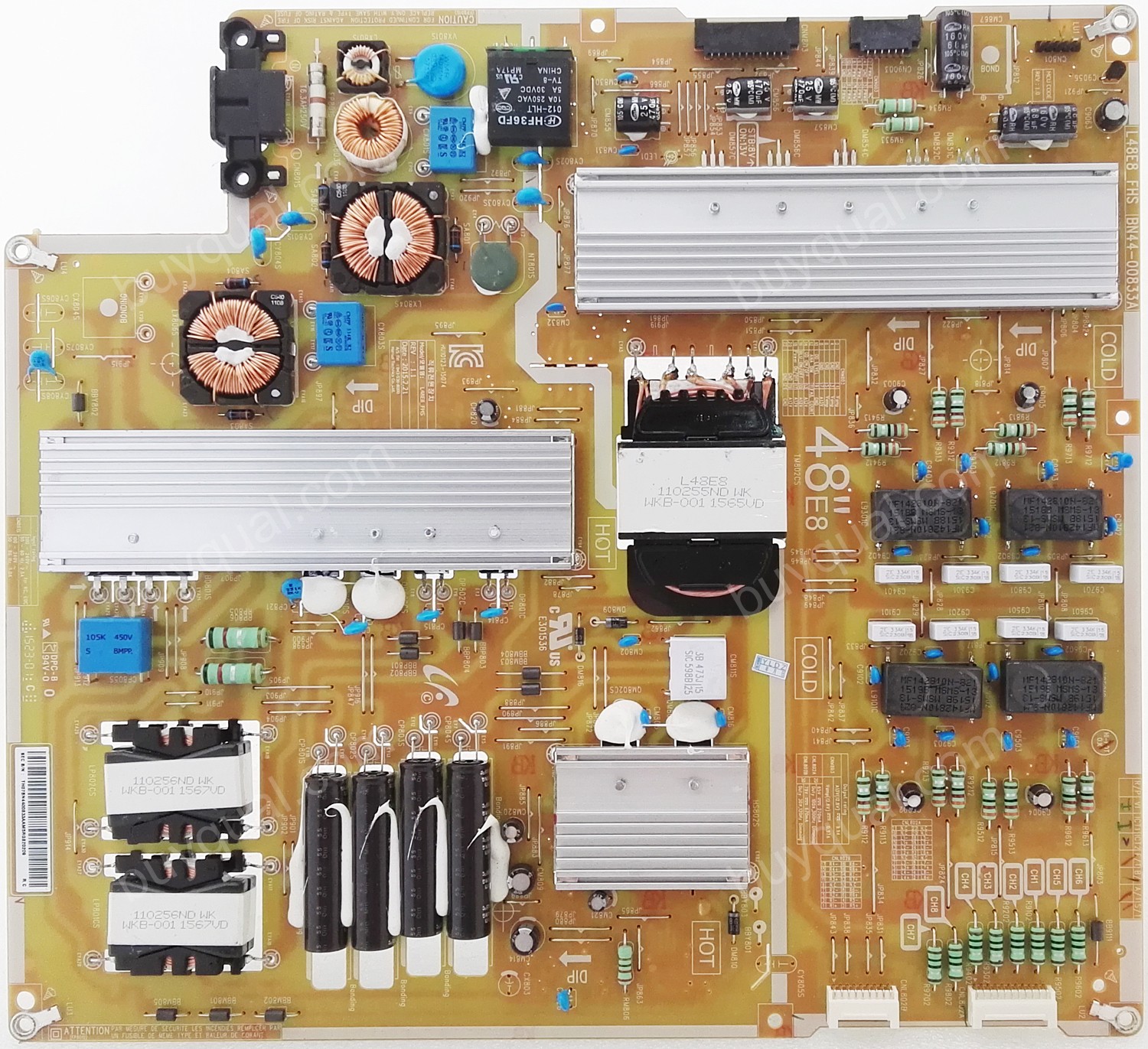 Samsung BN44-00833A L48E8_FHS BN4400833A Power Supply for UA48JS8000KXZN UA55JS8000JXXZ UA55JS8000JXZK