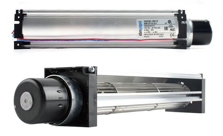 Ebmpapst QG030-198/12 12V 0.66A 8W Cooling Fan