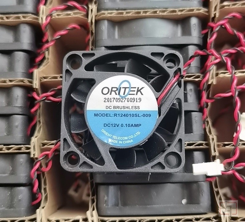 ORITEK R124010SL-009 12V 0.10A 2wires Cooling Fan