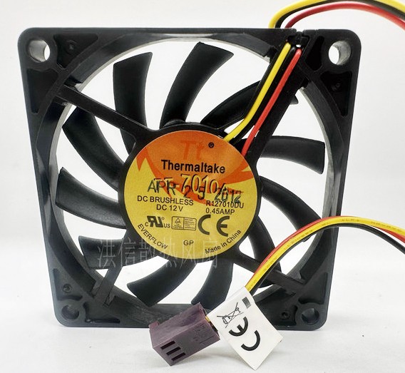 Thermaltake R127010DU 12V 0.45A 3wires Cooling Fan 