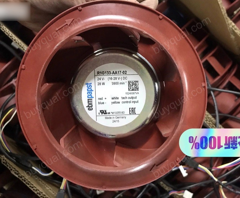 Ebmpapst R1G133-AA17-02 24V 1.3A 28W 4wires Cooling Fan - NEW