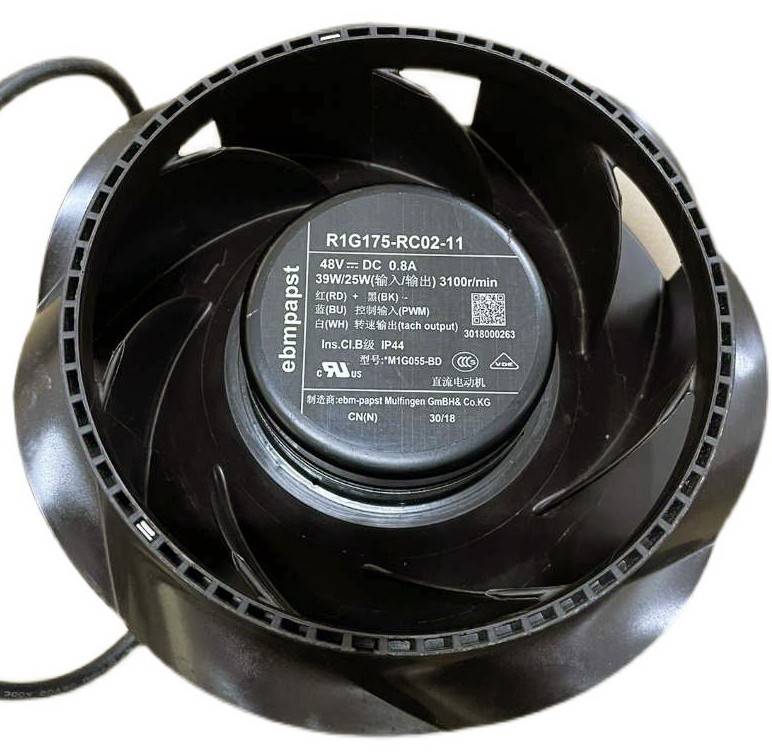 Ebmpapst R1G175-RC02-11/A01 48V 0.8A 4wires Cooling Fan