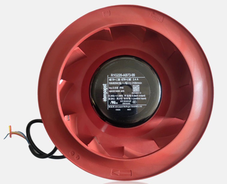 Ebmpapst R1G220-AB73-99 48V 2.4A 100W 4wires Cooling Fan