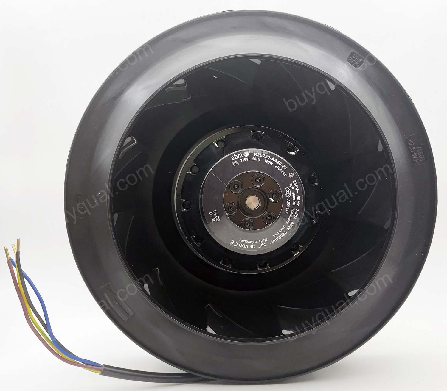 Ebmpapst R2E220-AA40-23 230V 0.38A 85W 4wires Cooling Fan - New