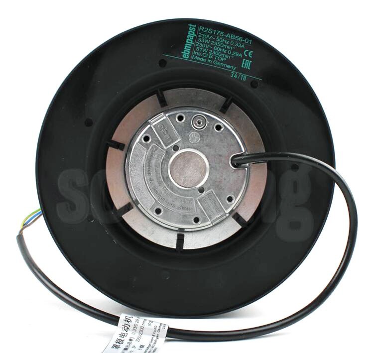 Ebmpapst R2S175-AB56-01 230V 0.33A 53/51W Cooling Fan - New