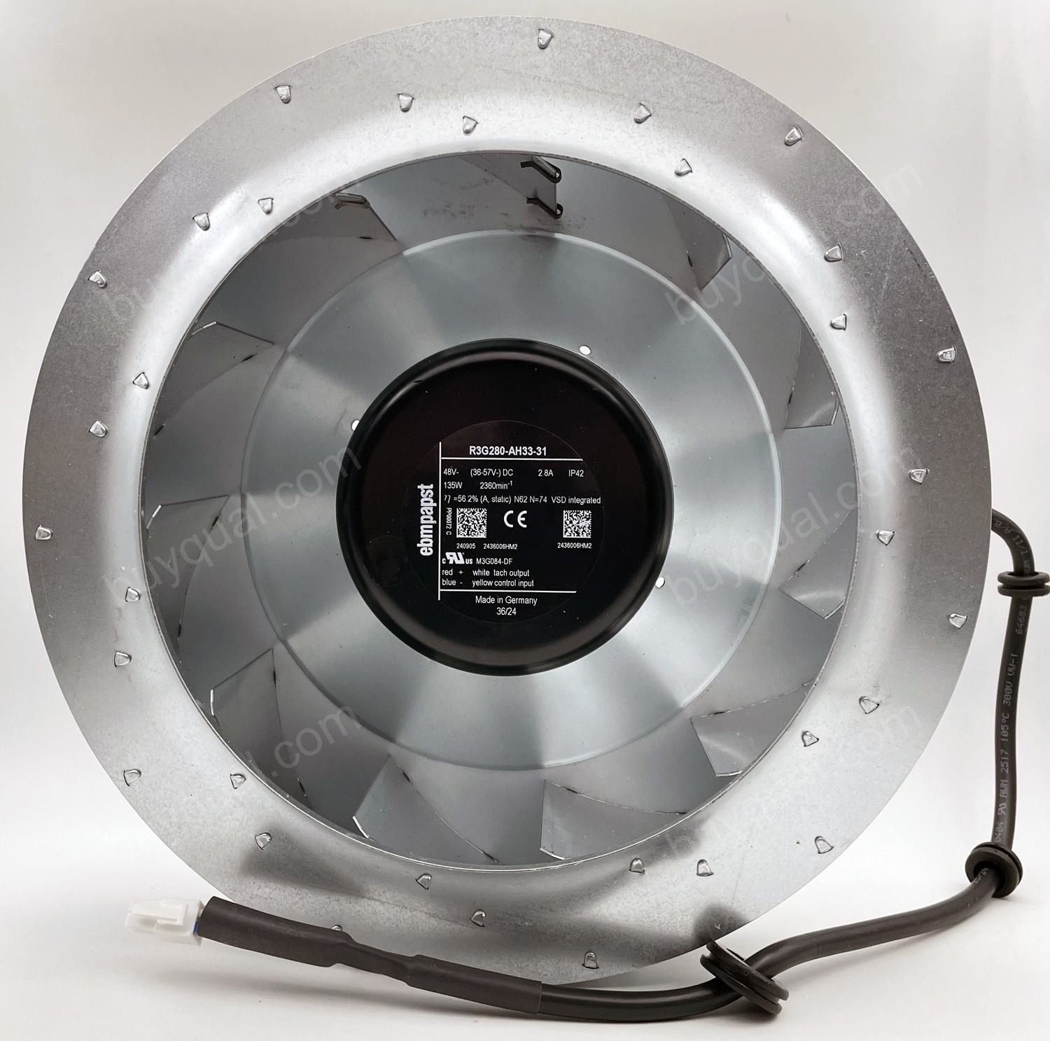 Ebmpapst R3G280-AH33-31 48V 2.8A 135W 4wires Cooling Fan