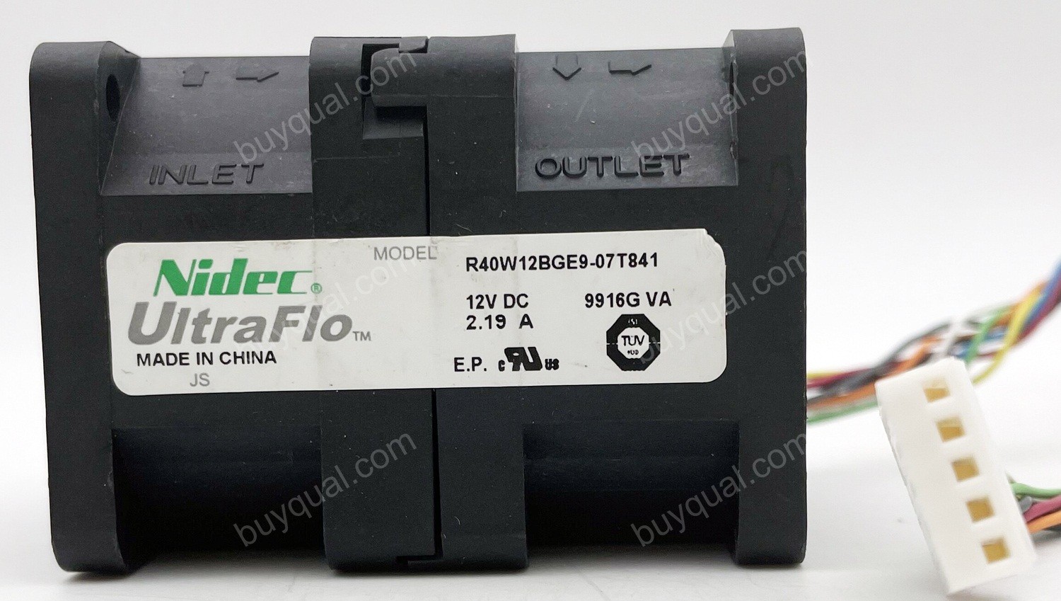 Nidec R40W12BGE9-07T841 12V 2.19A 8wires Cooling Fan - Replacement
