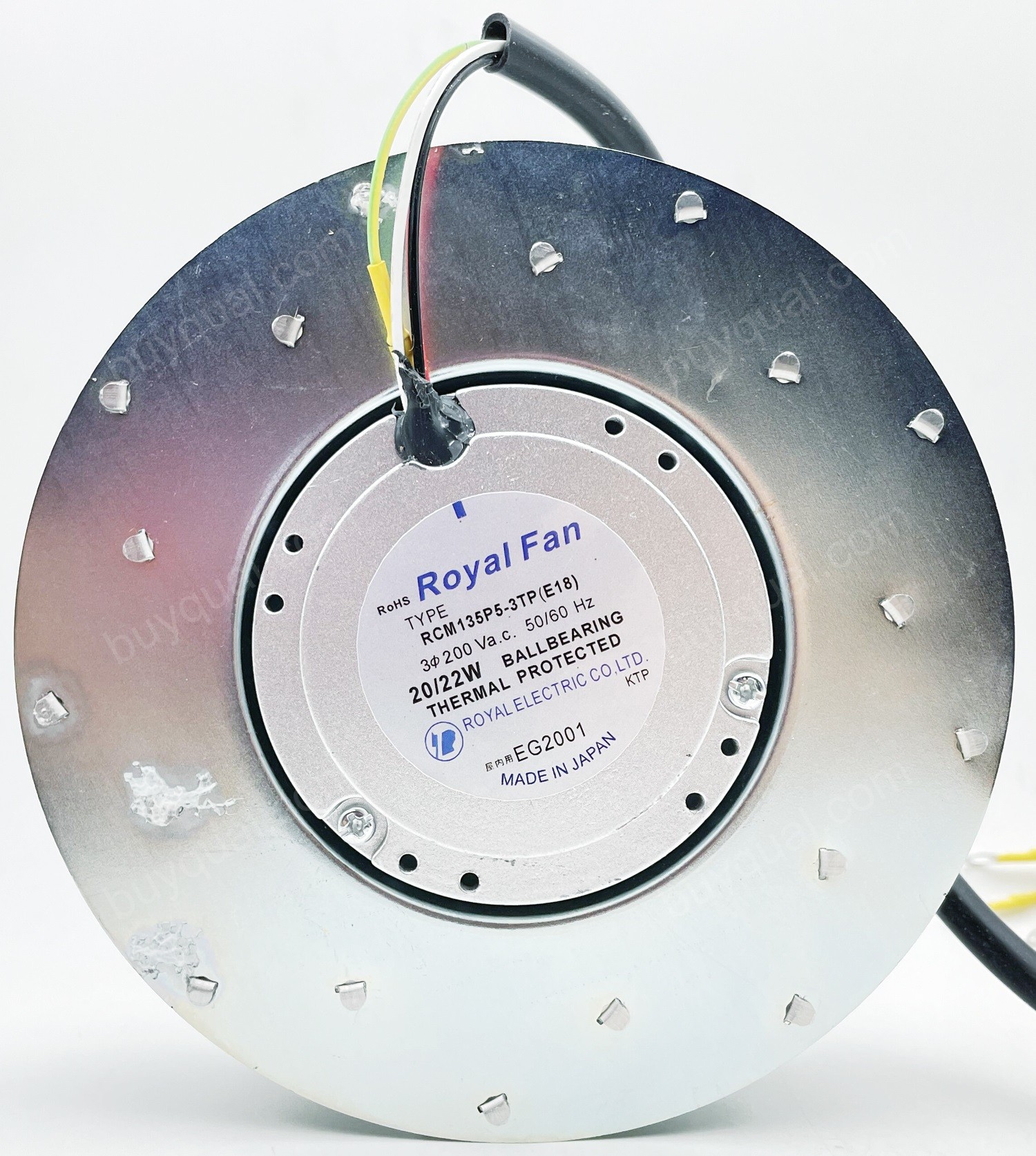 ROYAL RCM135P5-3TP 200V 20/22W 4wires Cooling Fan