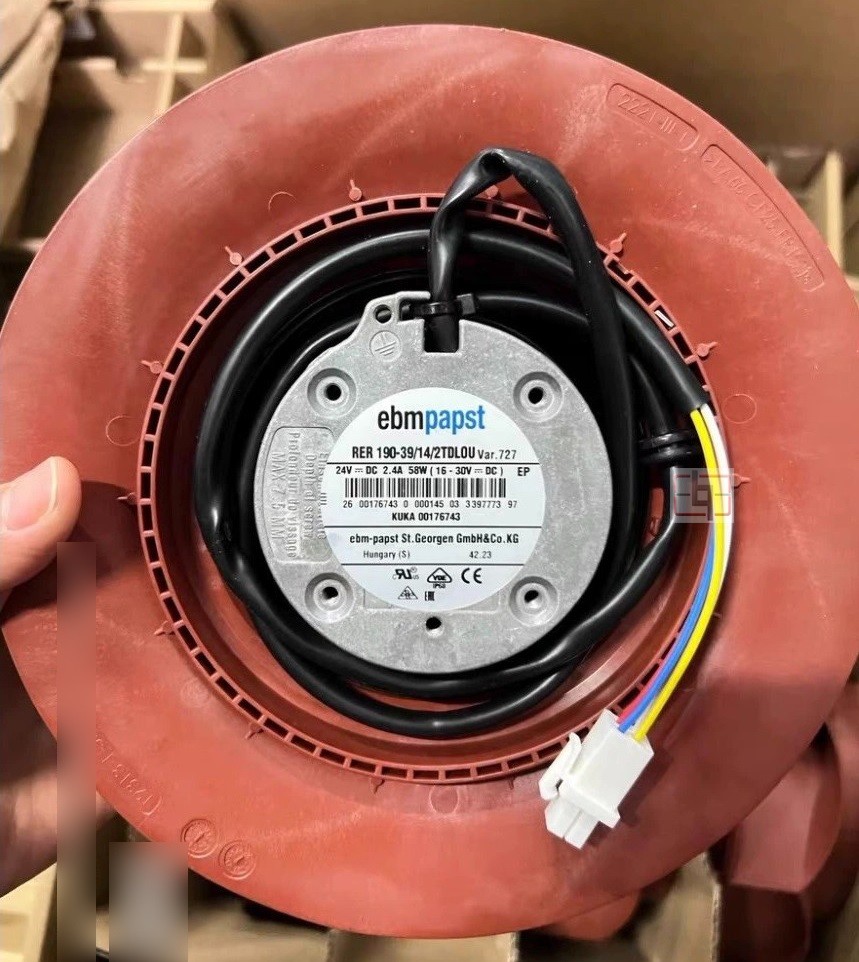 Ebmpapst RER190-39/14/2TDLOU 24V 2.4A 58W 4wires Cooling Fan - New
