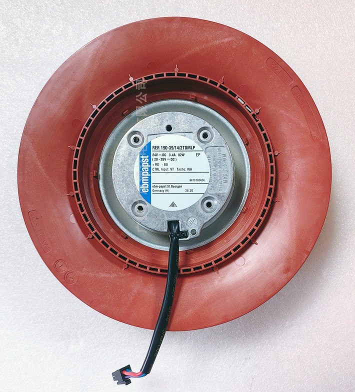 Ebmpapst RER190-39/14/2TDMLP 24V 3.4A 82W 4wires Cooling Fan - Original New