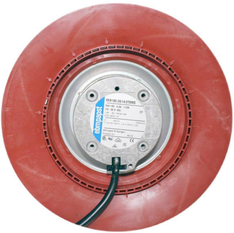 Ebmpapst RER190-39/14/2TDMO 24V 4.6A 110W 4wires Cooling Fan 