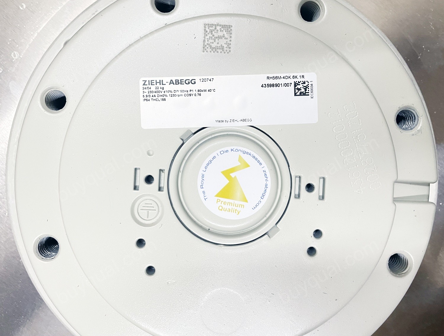 ZIEHL-ABEGG RH56M-4DK.6K.1R RH56M-4DK.6K1R 380-480V Cooling Fan