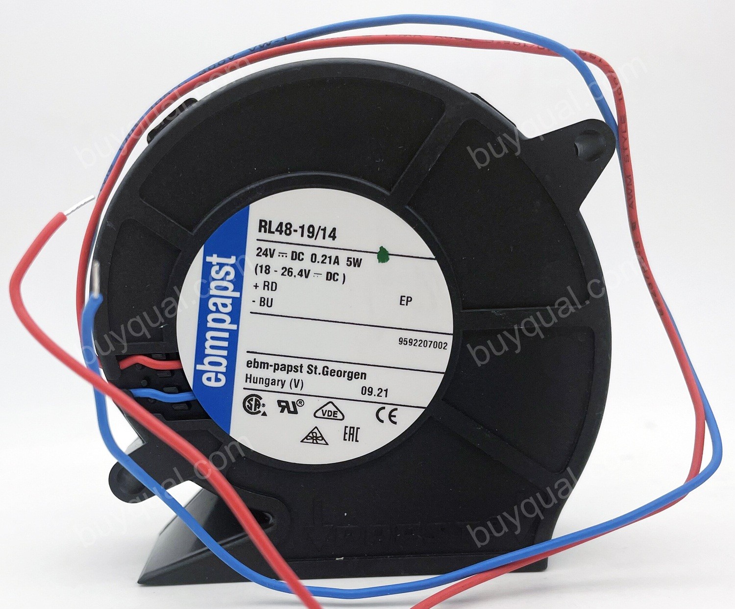 Ebmpapst RL48-19/14 24V 0.21A 5W 2wires Cooling Fan - New