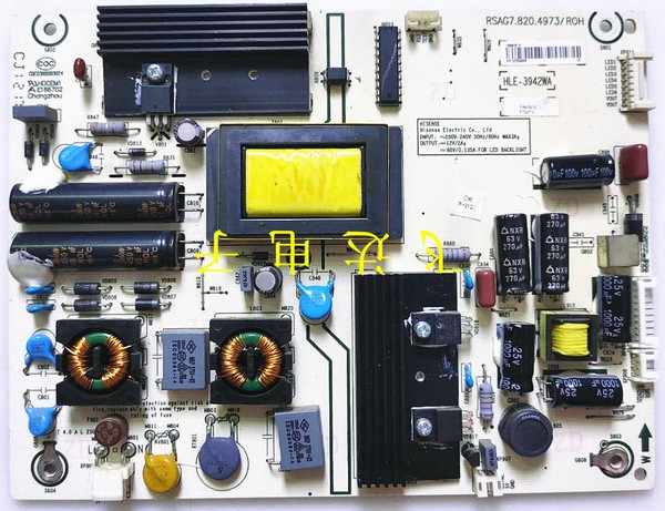 Hisense RSAG7.820.4973/ROH HLE-3942WA Power Supply/LED Driver Board for LED39K310J3D