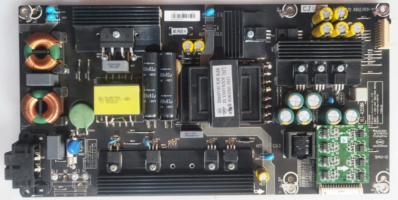 Hisense RSAG7.820.6802/ROH Power Supply/LED Driver Board for LED55V1UC