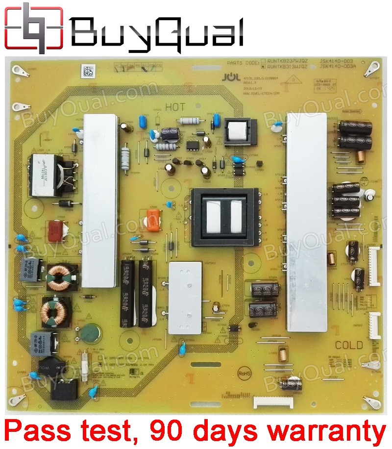 Sharp RUNTKB313WJQZ JSK4140-003A Power Supply Board - NEW