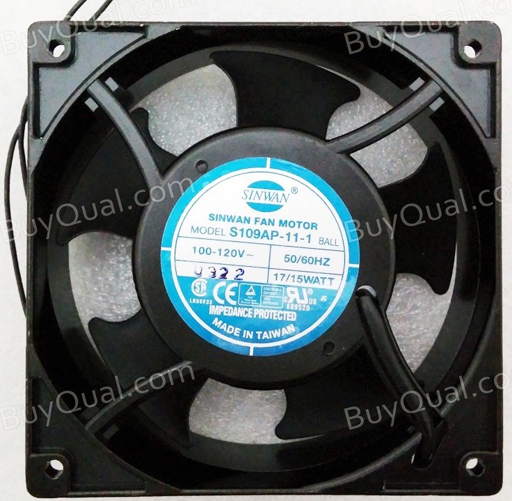 SINWAN S109AP-11-1 110V 17/15W 2wires Cooling Fan