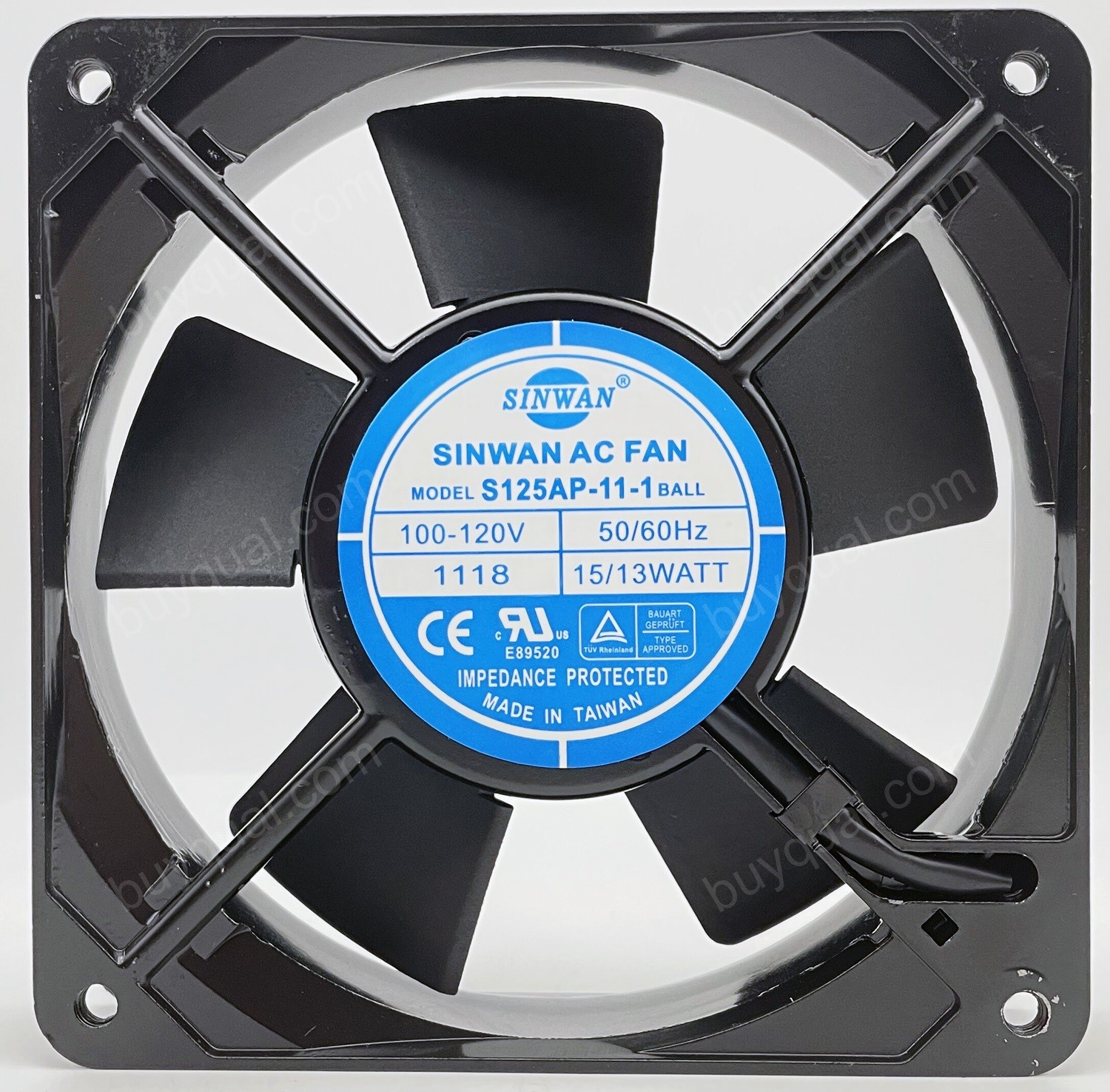 SINWAN S125AP-11-1 115V 13W 2wires Cooling Fan