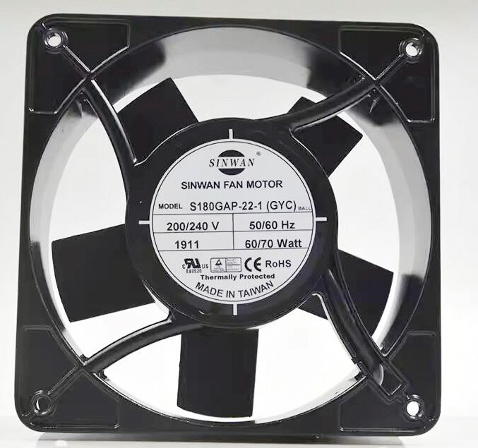 SINWAN S180GAP-22-1 200-240V 60/70W Cooling Fan
