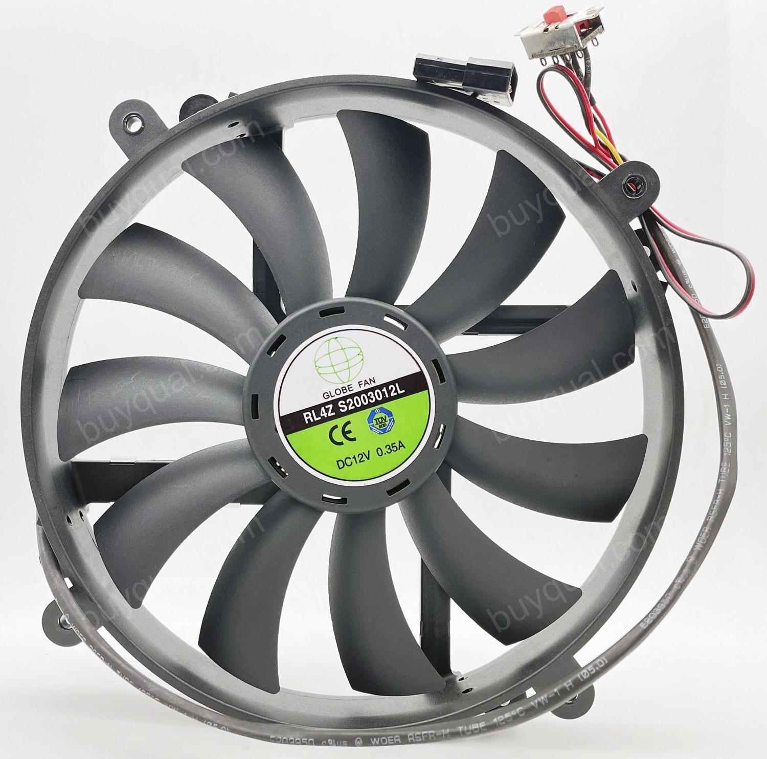 SUPER FLOWER RL4G S2003012L 12V 0.35A 2 wires Cooling Fan