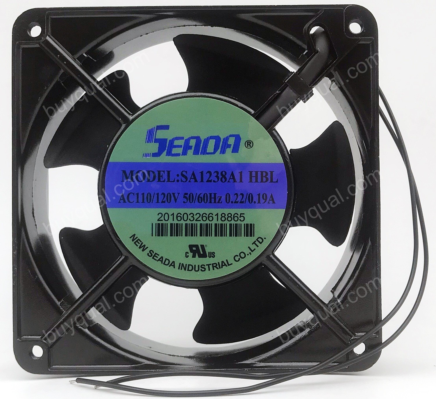 SEADA SA1238A1 HBL HBT SA1238A1HBL SA1238A1HBT  110/120V 0.22A/0.19A 2wires Cooling Fan 