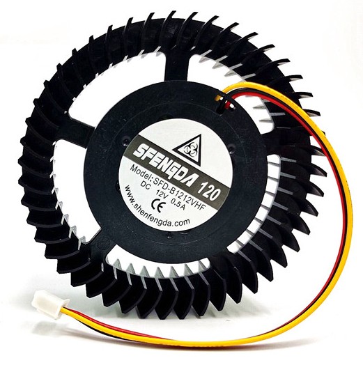 SANYO SFD-B1212VHF 12V 0.5A 3wires Cooling Fan 