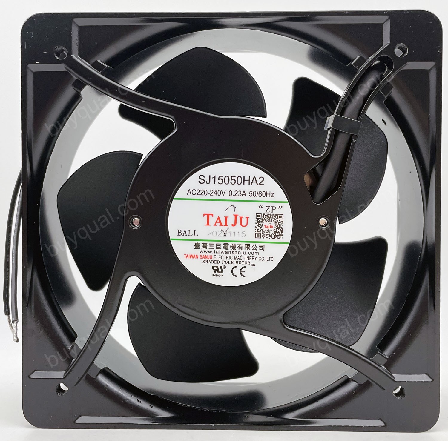 SANJU SJ15050HA2 220/240V 0.23A 2wires Cooling Fan