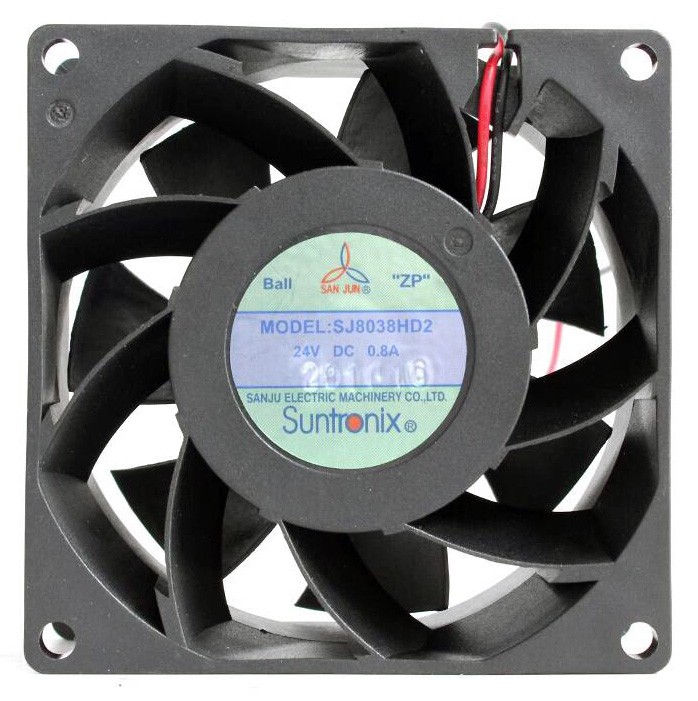 TANJU SJ8038HD2 24V 0.40A 2wires Cooling Fan