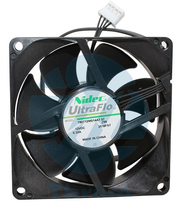 NIDEC T80T12MS14A-57 12V 0.32A 4wires Cooling Fan