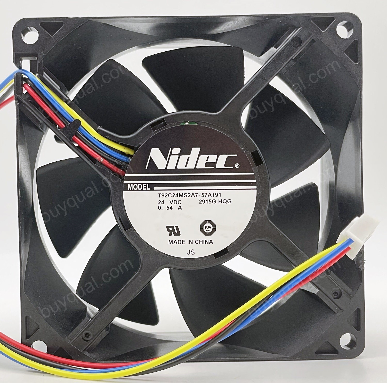 Nidec T92C24MS2A7-57A191 24V 0.54A 4wires Cooling Fan 