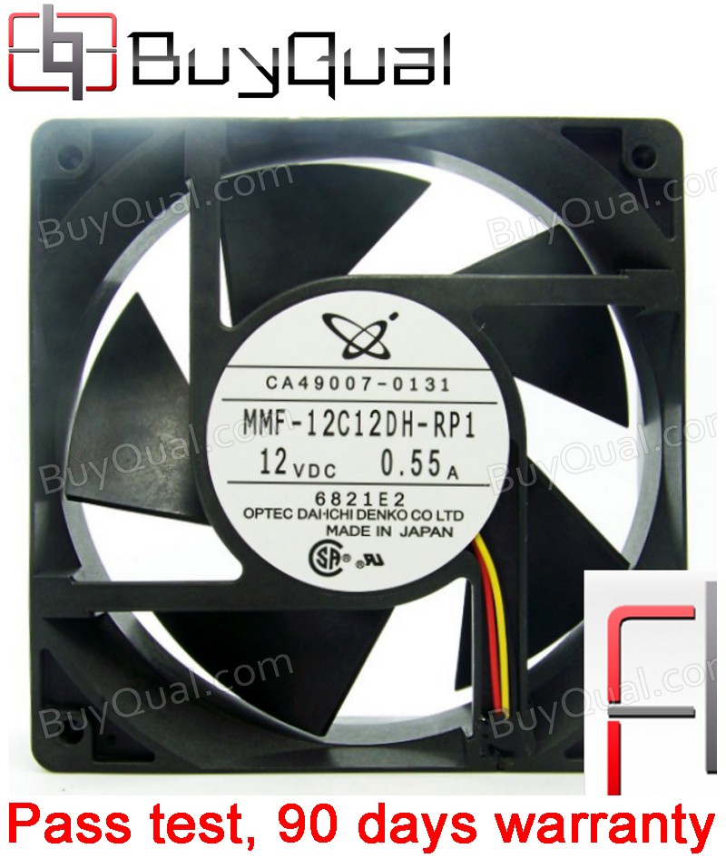 MitsubisHi MMF-12C12DH-RP1 CA49007-0131 12V 0.55A 3wires Cooling Fan