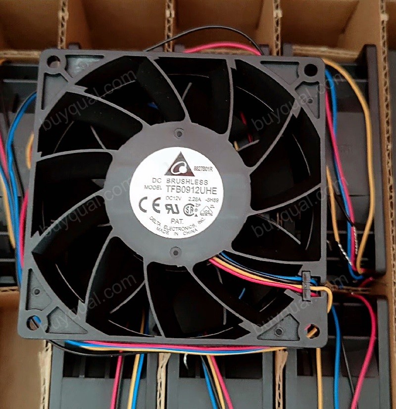 DELTA TFB0912UHE 12V 2.28A 3wires 4wires Cooling Fan - Picture need