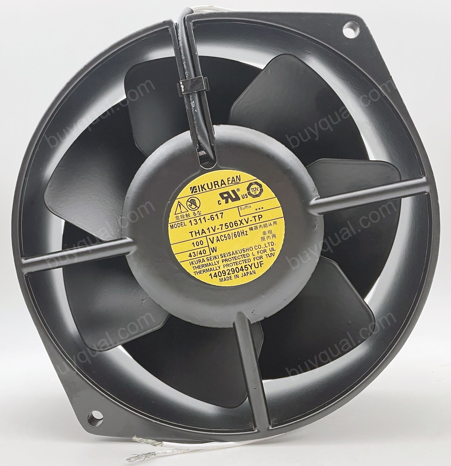 IKURA FAN THA1V-7506XV-TP 100V 43/40W 2wires Cooling Fan 