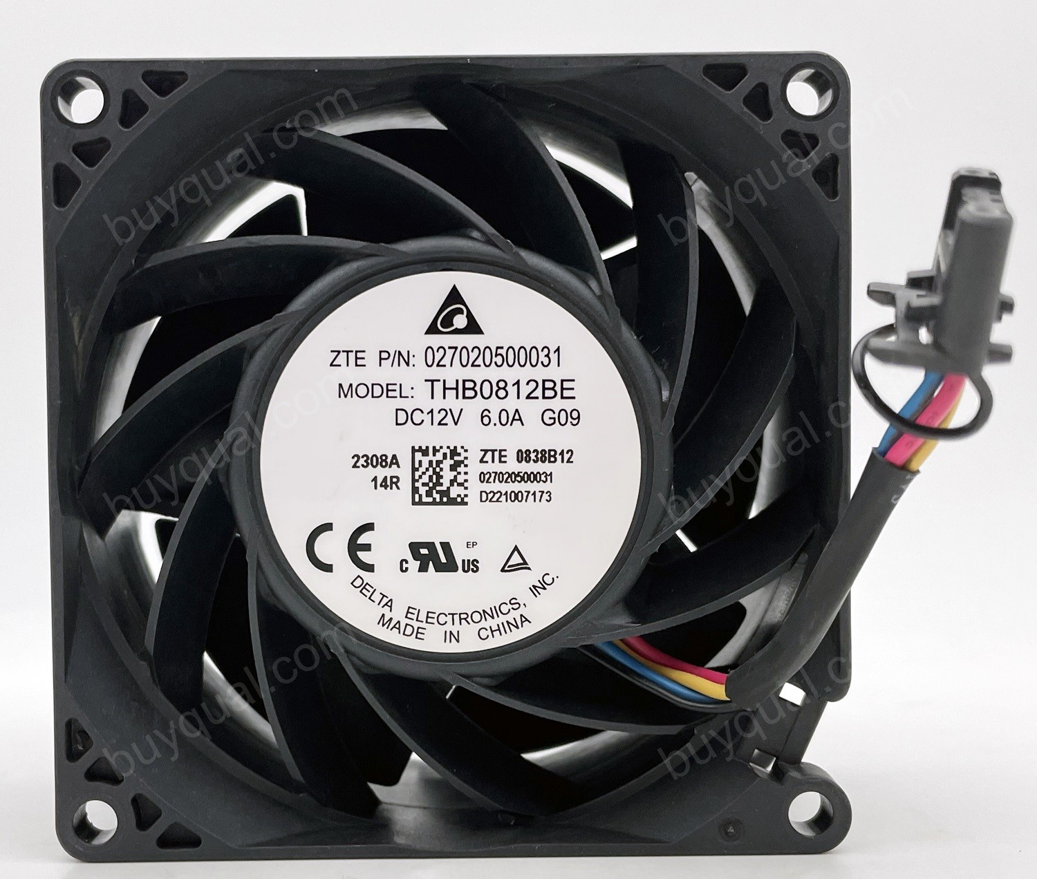 DELTA THB0812BE 12V 6.00A 4wires Cooling Fan - Picture need