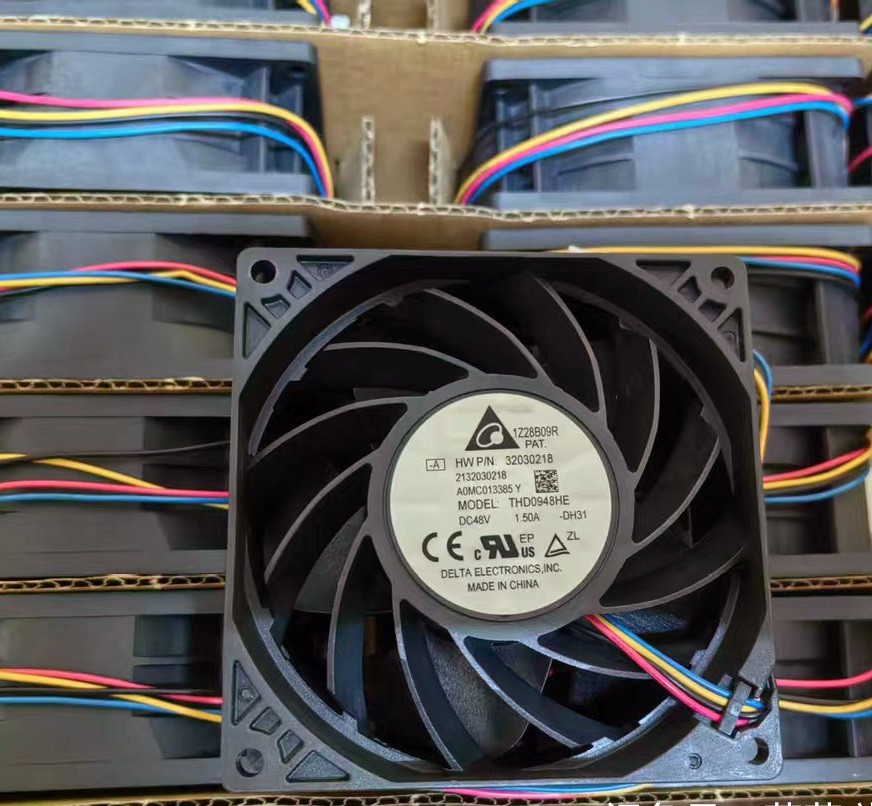 Delta THD0948HE 48V 1.50A 4wires Cooling Fan