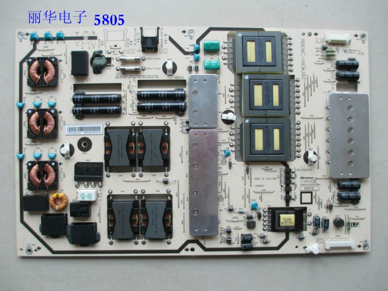 SHARP RDENCA420WJQZ CT38005C U84PA-E0009796H Power Supply Board for LCD-60X50A