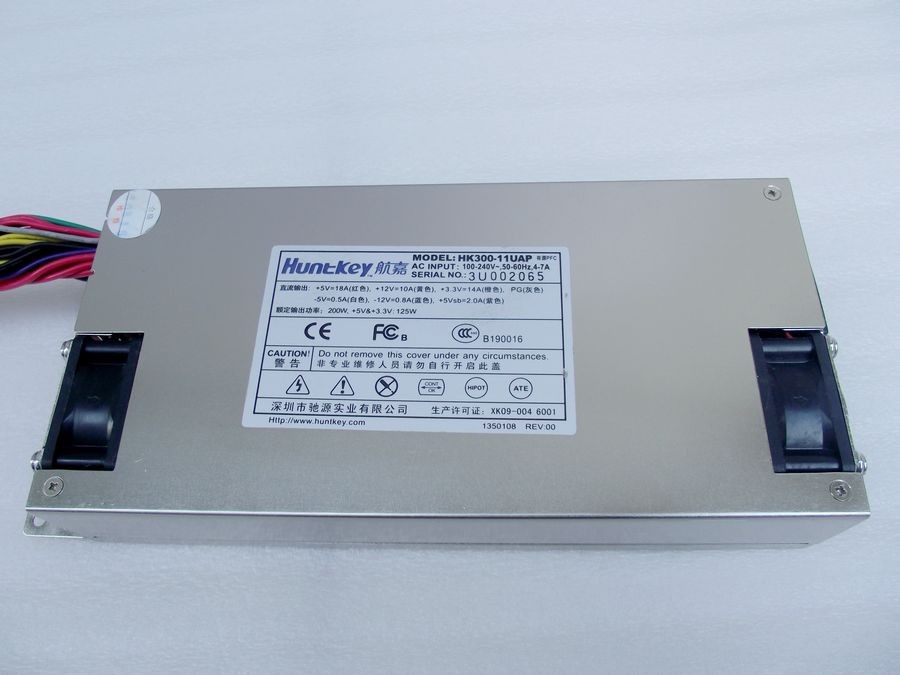 Huntkey HK300-11UAP 200W IPC Server Power Supply 